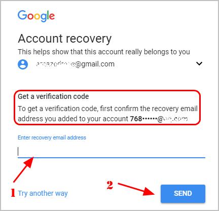 Recovery Email Address